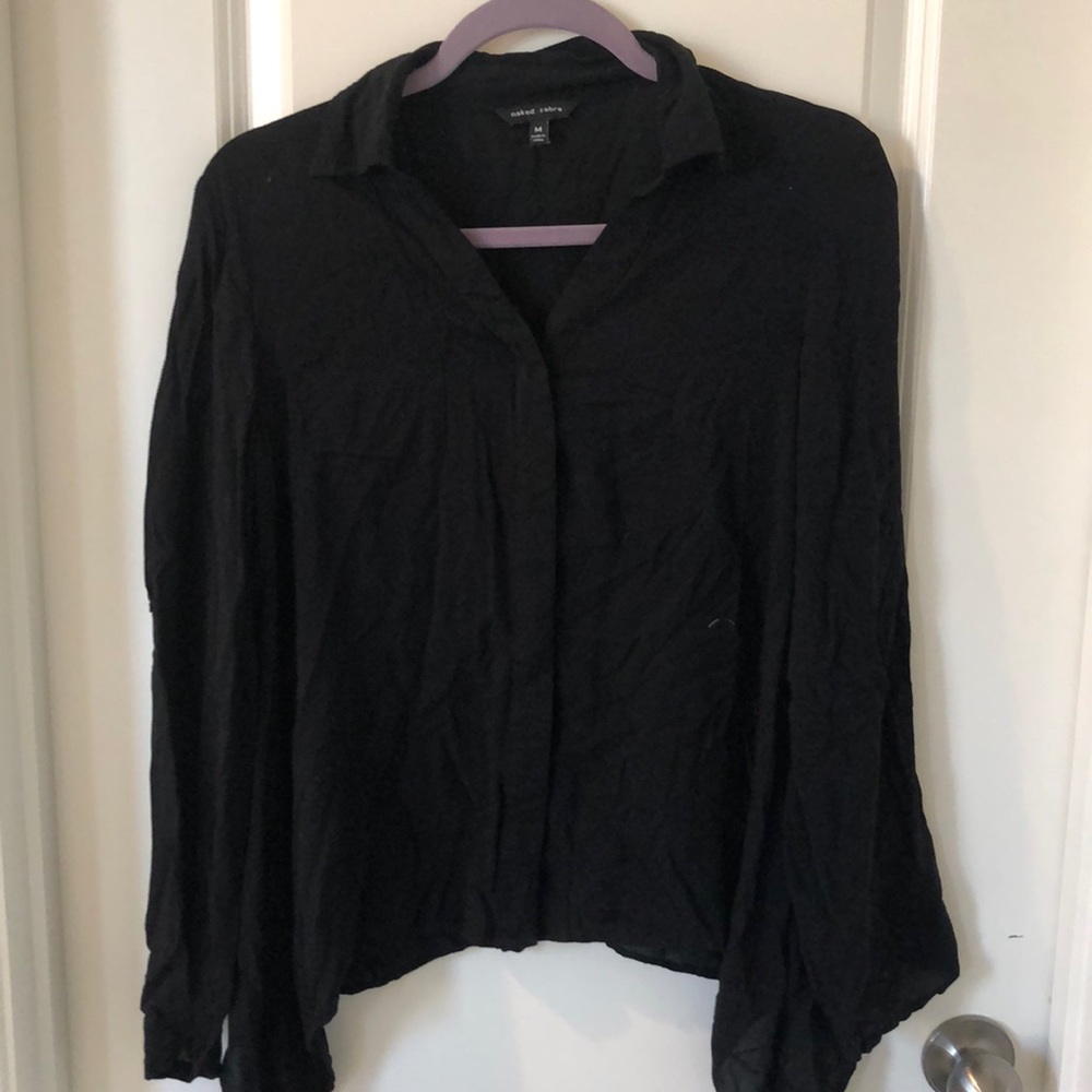 ❤️Black Button Up❤️